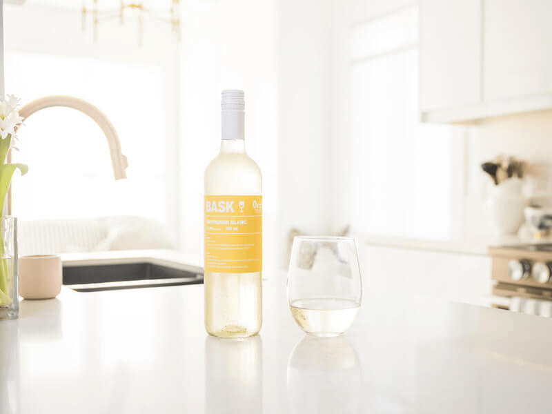 BASK wine in a kitchen