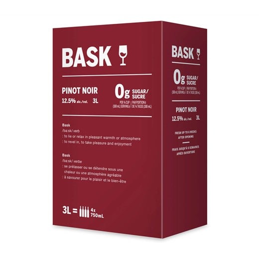 an image of BASK Pinot Noir