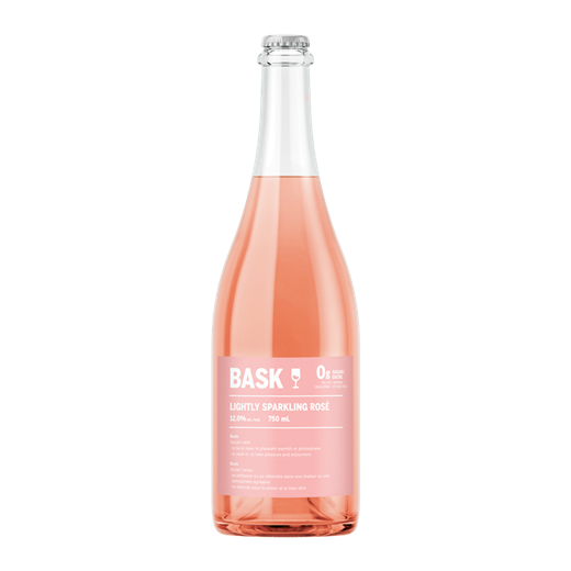an image of BASK Lightly Sparkling Rosé