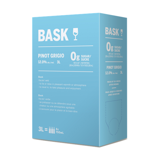 an image of BASK Pinot Grigio